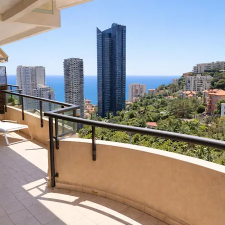 2 P Near Monaco Piscine Sea View Parking Сasa de vacaciones *